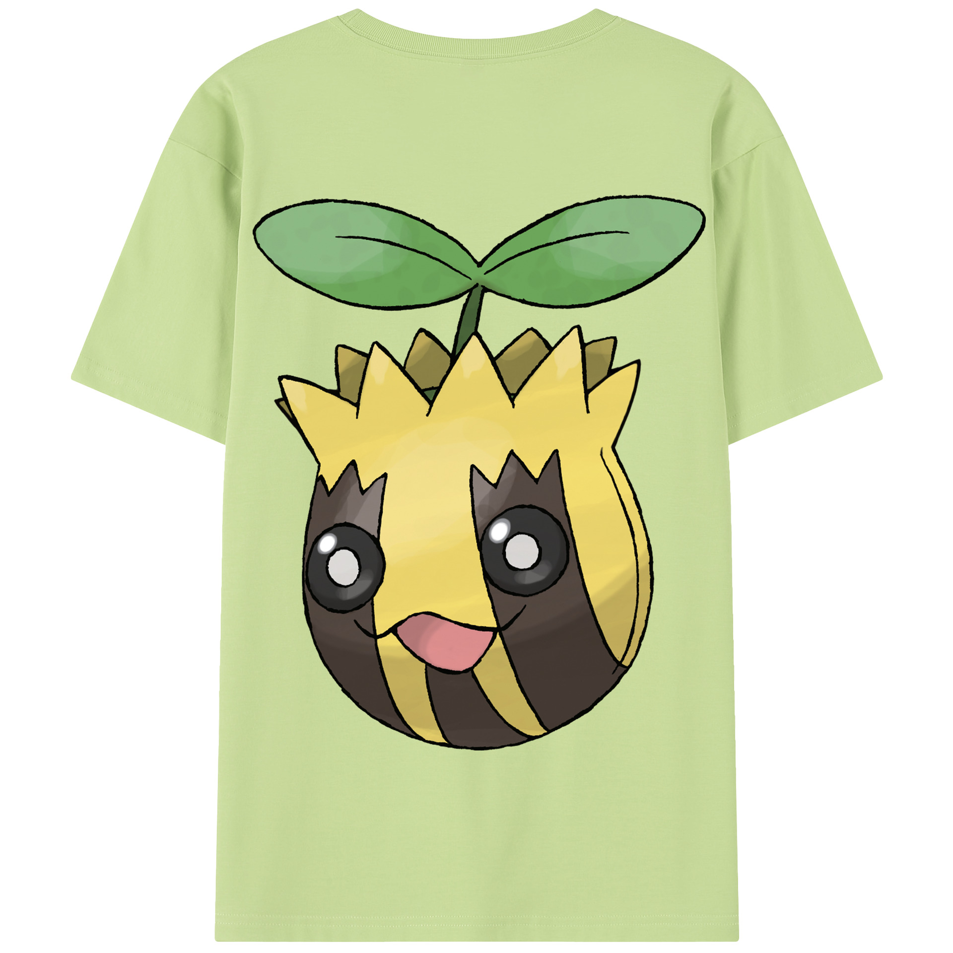 （画像用） ポケットモンスター Pokémon 綿100％半袖Tシャツ（背面プリント）